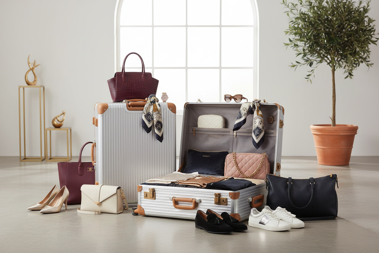 Luggage, Bags and Shoes Collection Hero