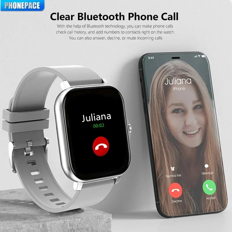 PHONEPACE Active Call & Fitness Smartwatch