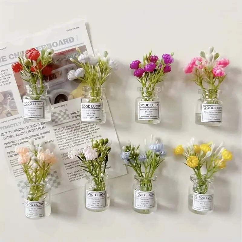 TinyBloom Vase Magnets