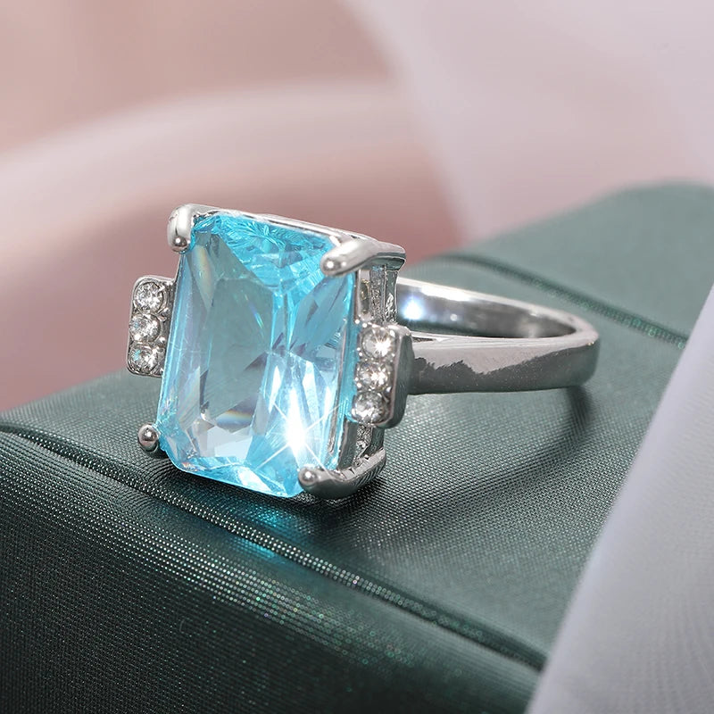 Crystal Promise Elegance Ring