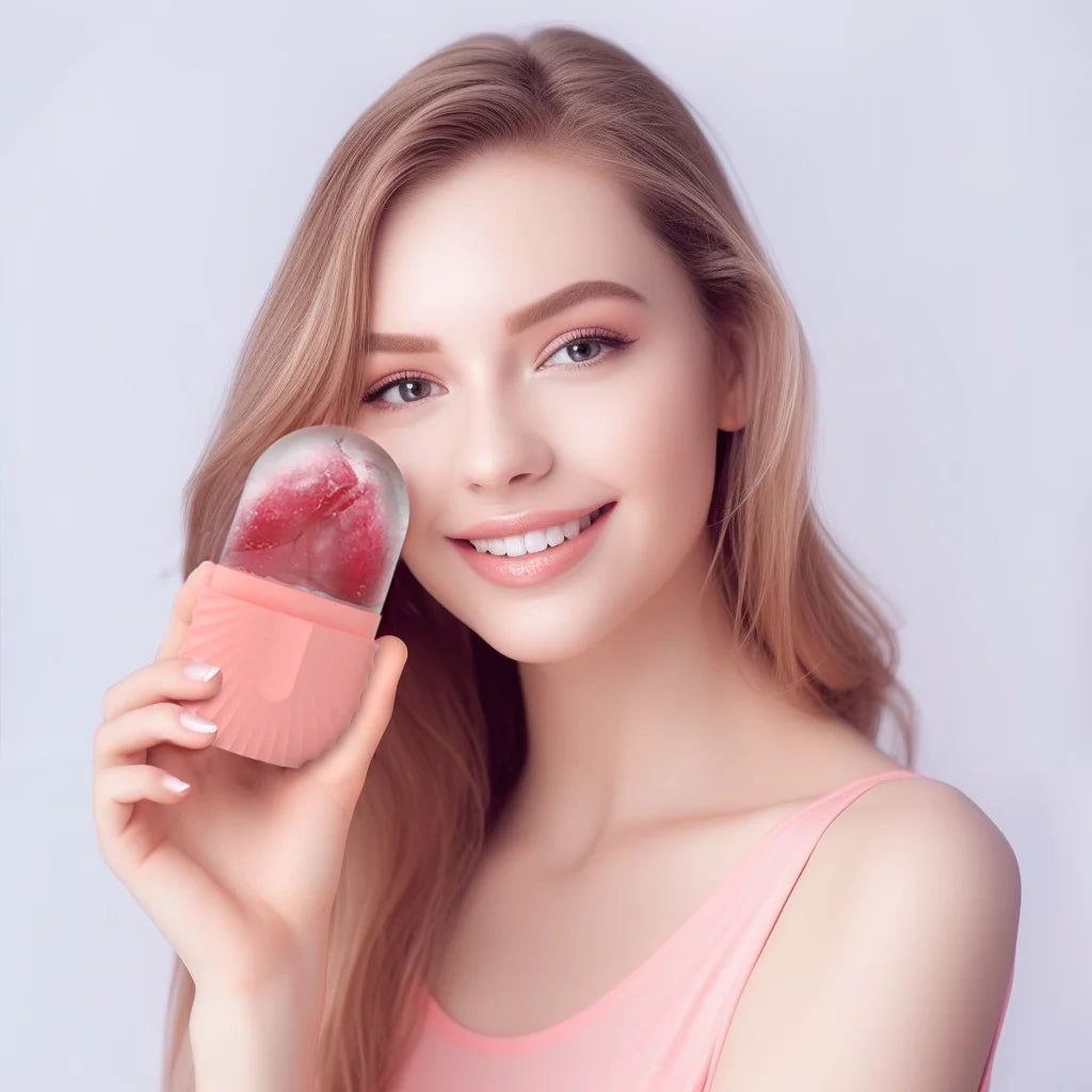 FrostGlow Ice Facial Roller