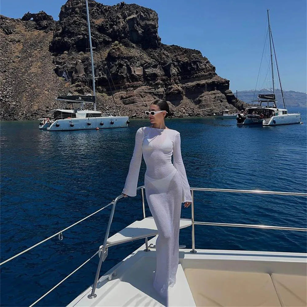 Ocean Mist Sheer Maxi