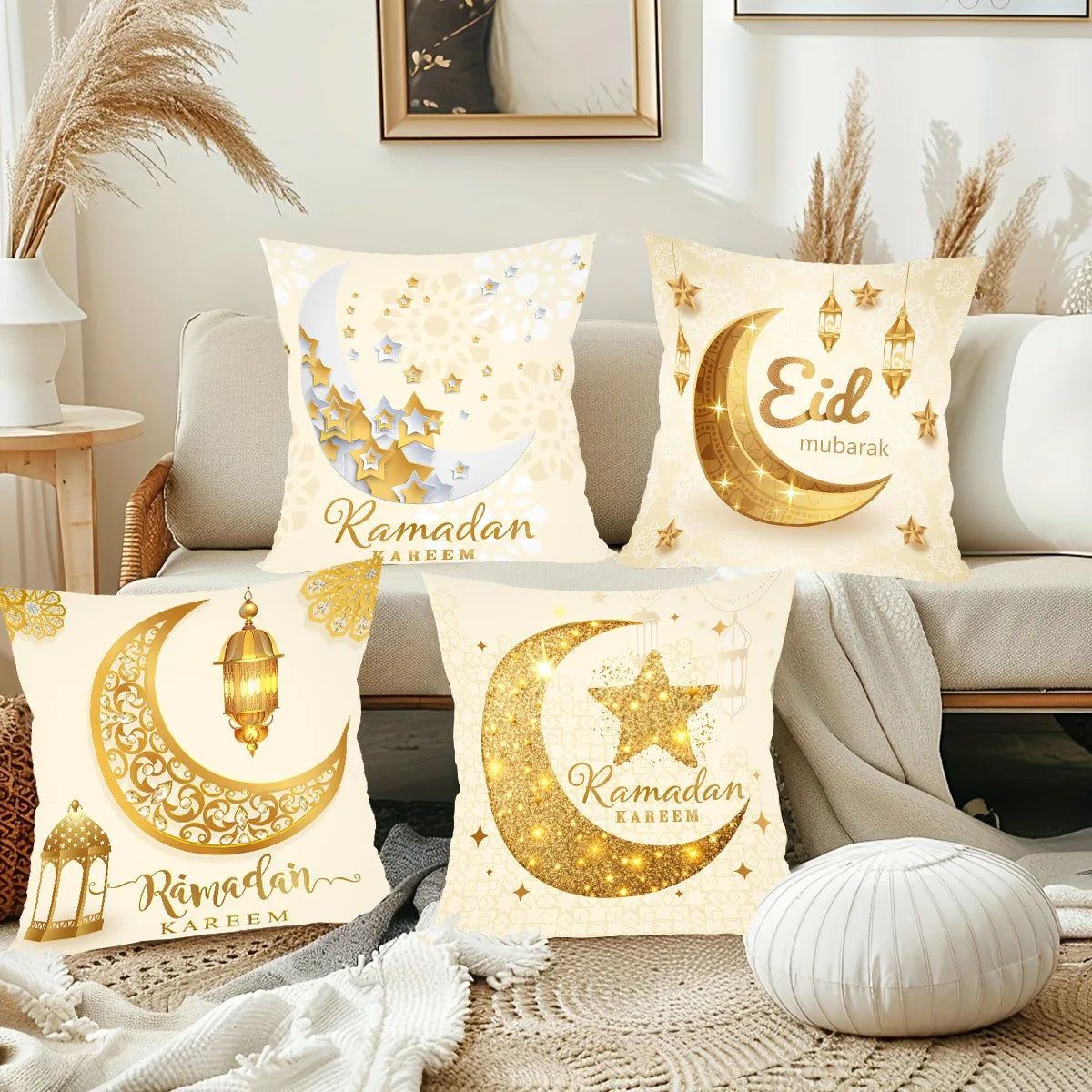 NoorFest Ramadan Pillow Set