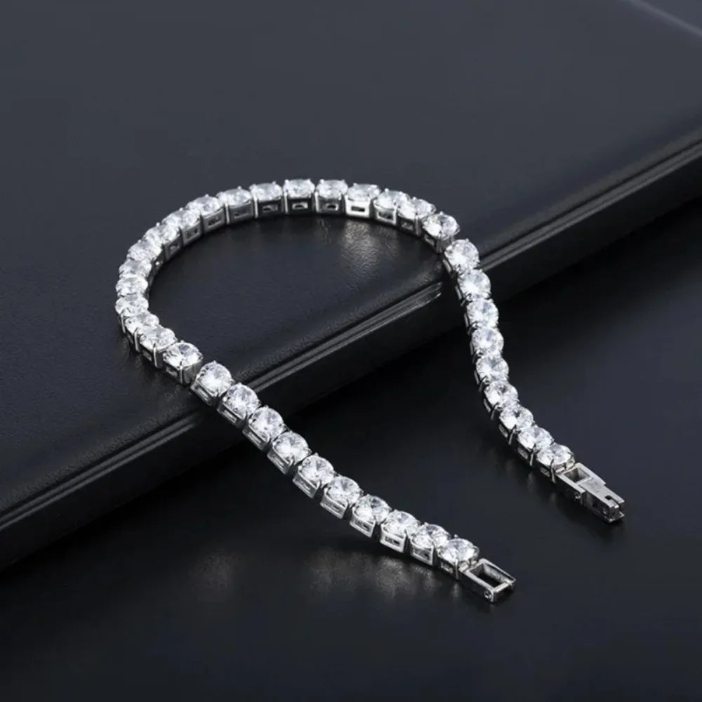 GlacierLink Tennis Bracelet