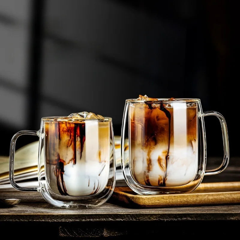 ThermaClear Double Wall Glass Mug
