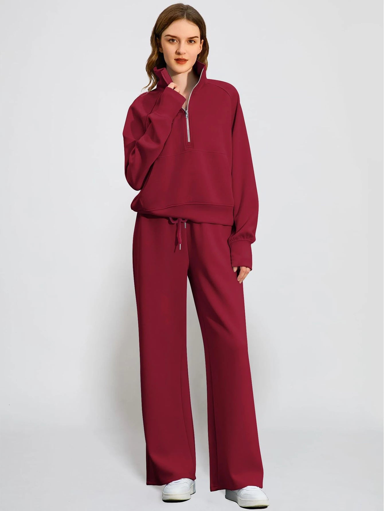 UrbanEase Half-Zip Lounge Set