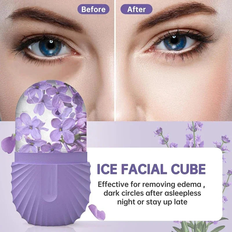 FrostGlow Ice Facial Roller