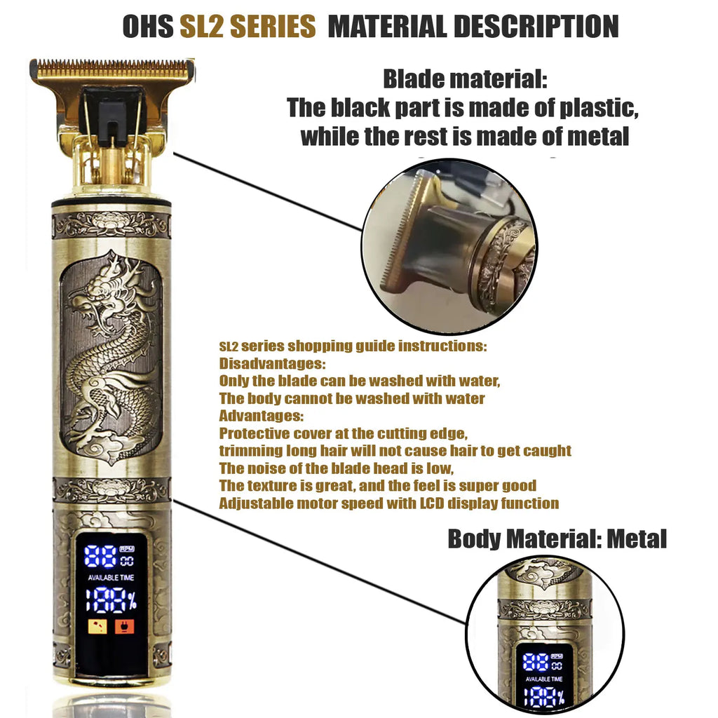 💈 BarberPro T9 ZeroCut