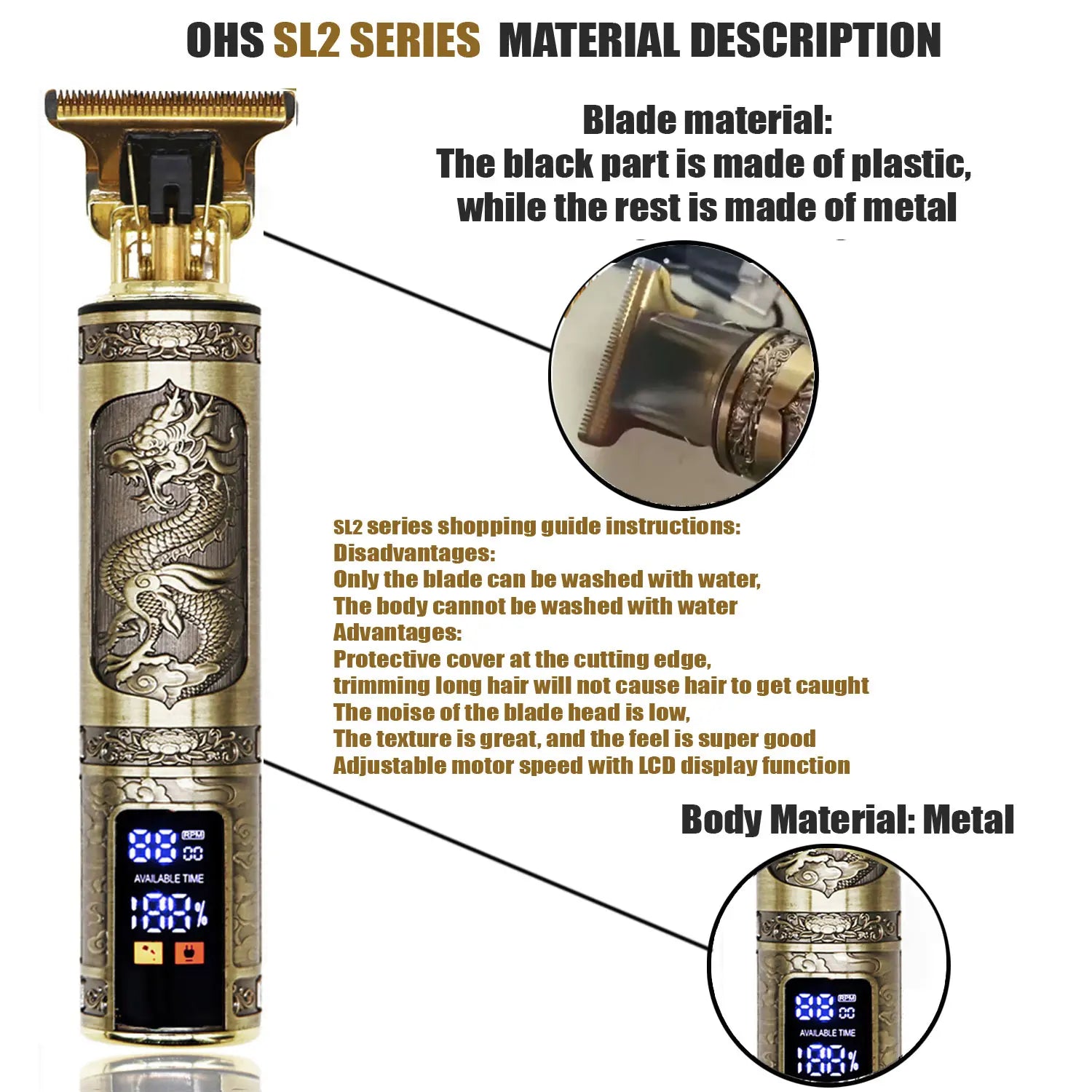 💈 BarberPro T9 ZeroCut