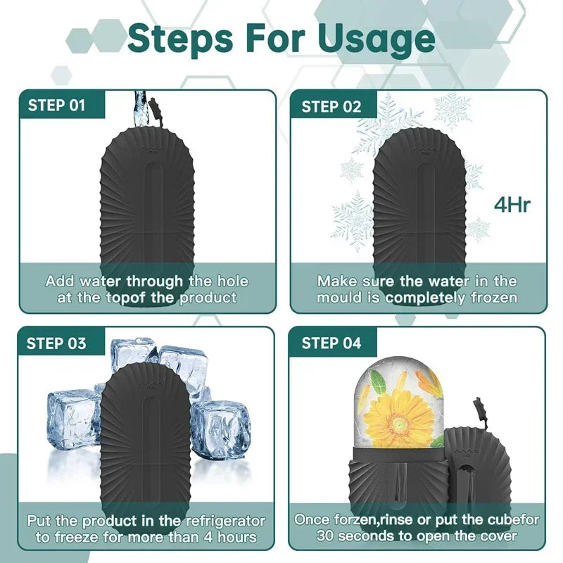 FrostGlow Ice Facial Roller