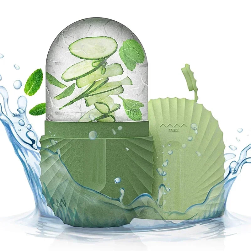 FrostGlow Ice Facial Roller