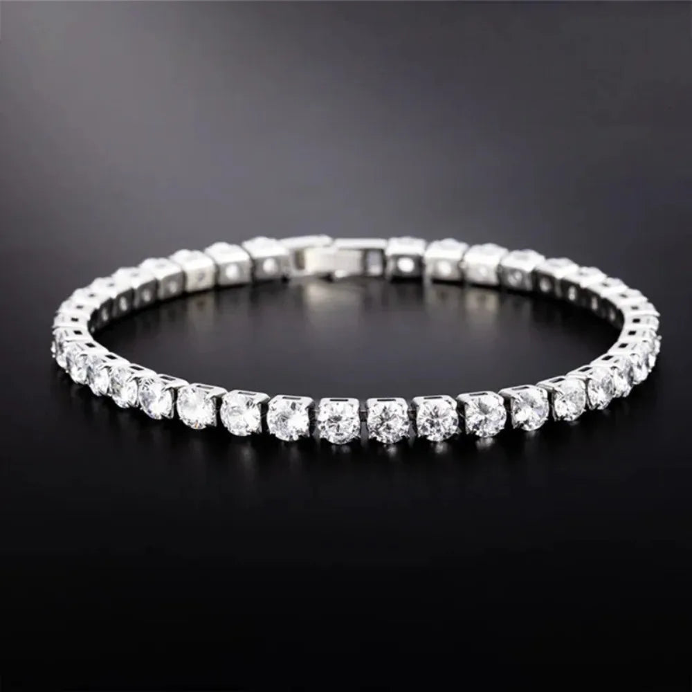 GlacierLink Tennis Bracelet