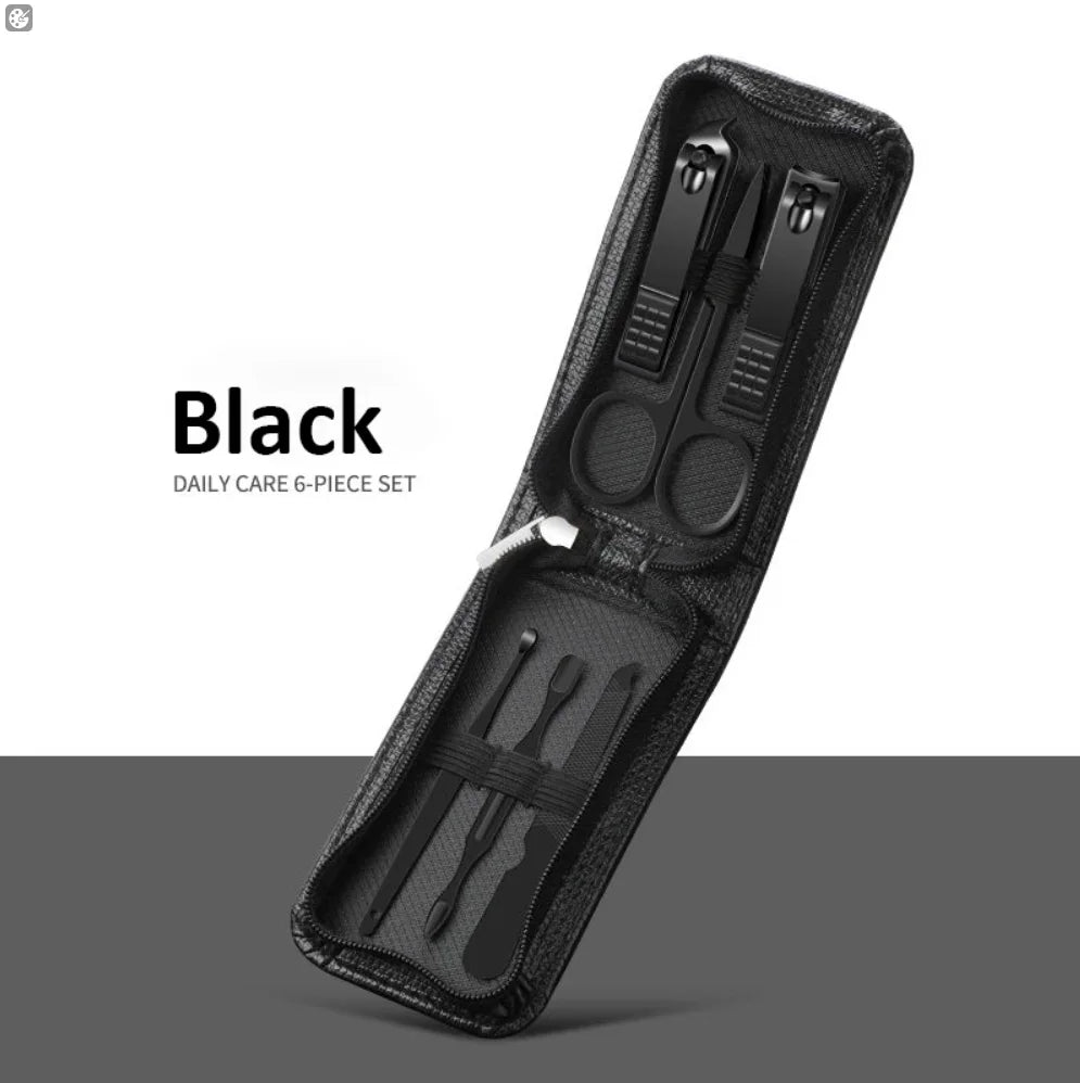 Professional Nail Care Set - 7-18 Piece Stainless Steel Manicure & Pedicure Kit