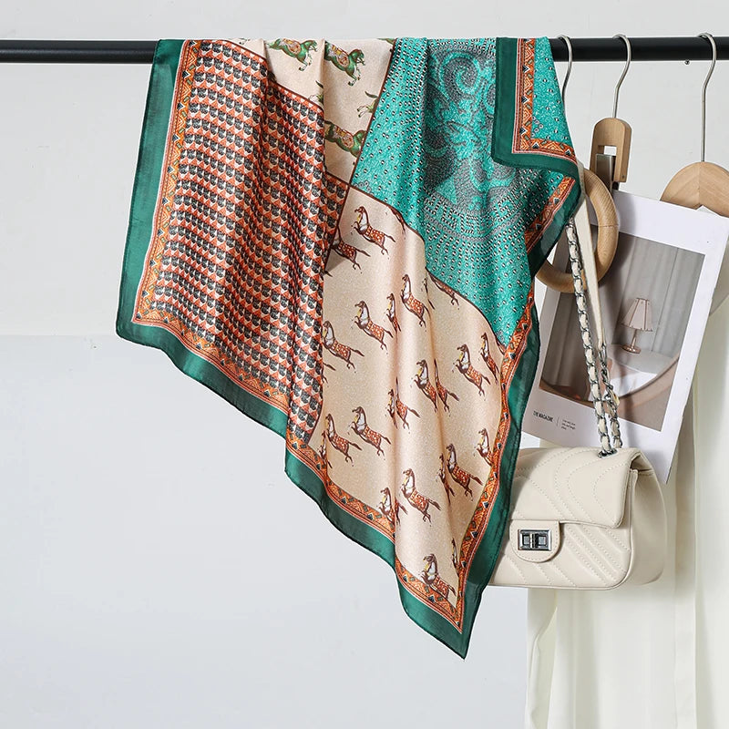 ✨ SilkAura Luxe Scarf