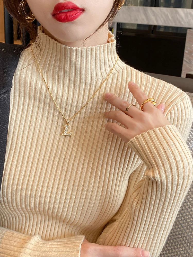 LuxeKnit Turtleneck
