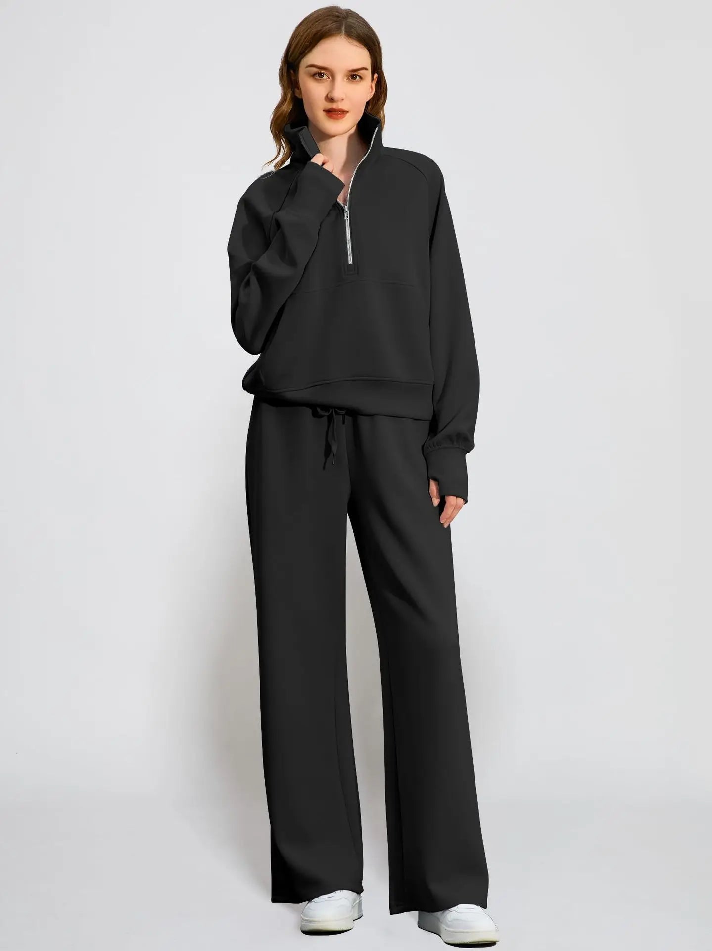 UrbanEase Half-Zip Lounge Set