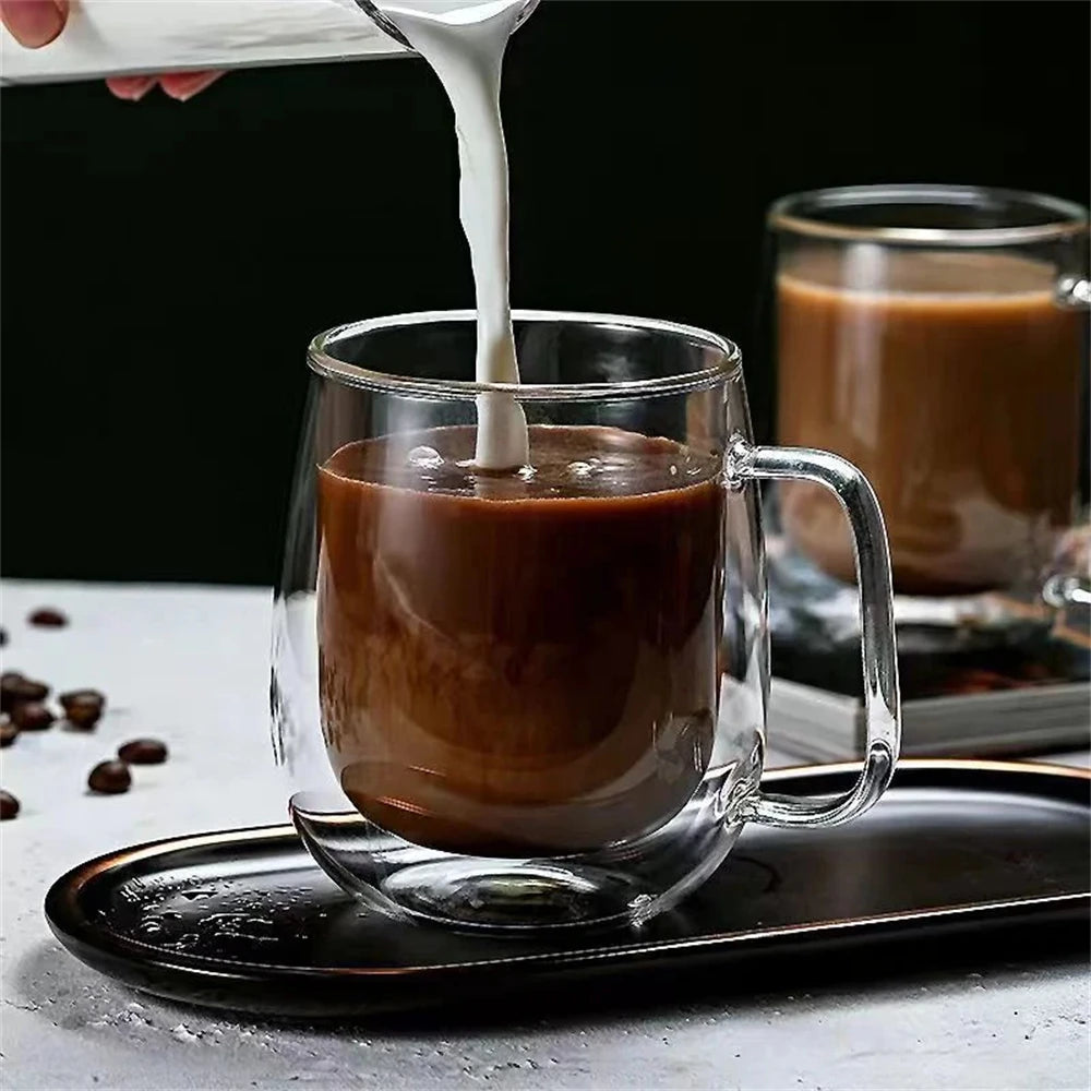 ThermaClear Double Wall Glass Mug