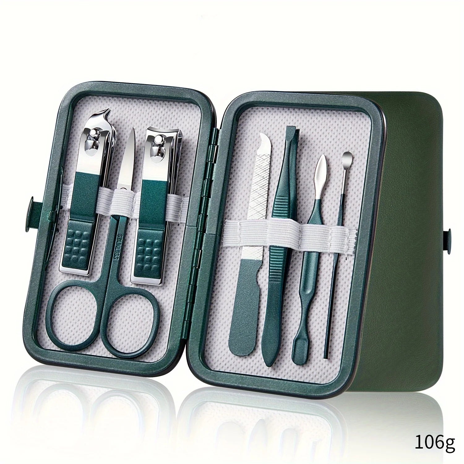 Professional Nail Care Set - 7-18 Piece Stainless Steel Manicure & Pedicure Kit