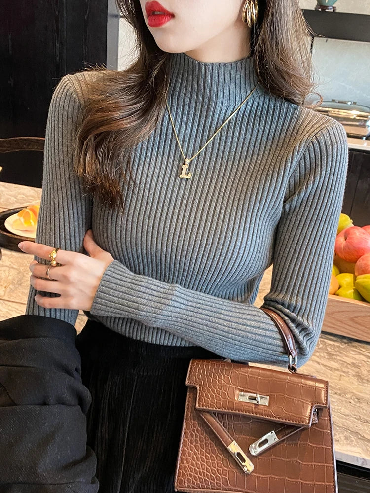 LuxeKnit Turtleneck