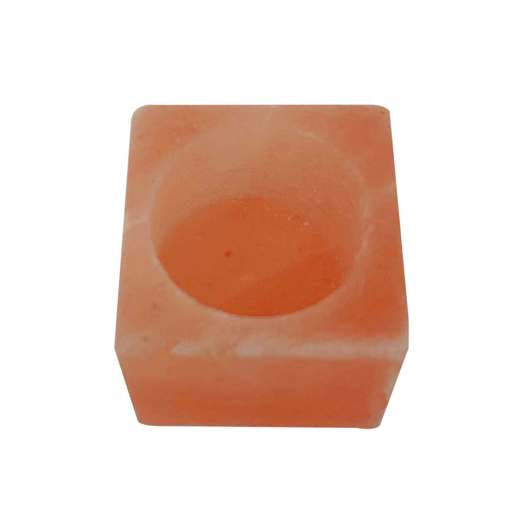 Himalayan Pink Salt Tea Light Holder - Natural Candle Holder