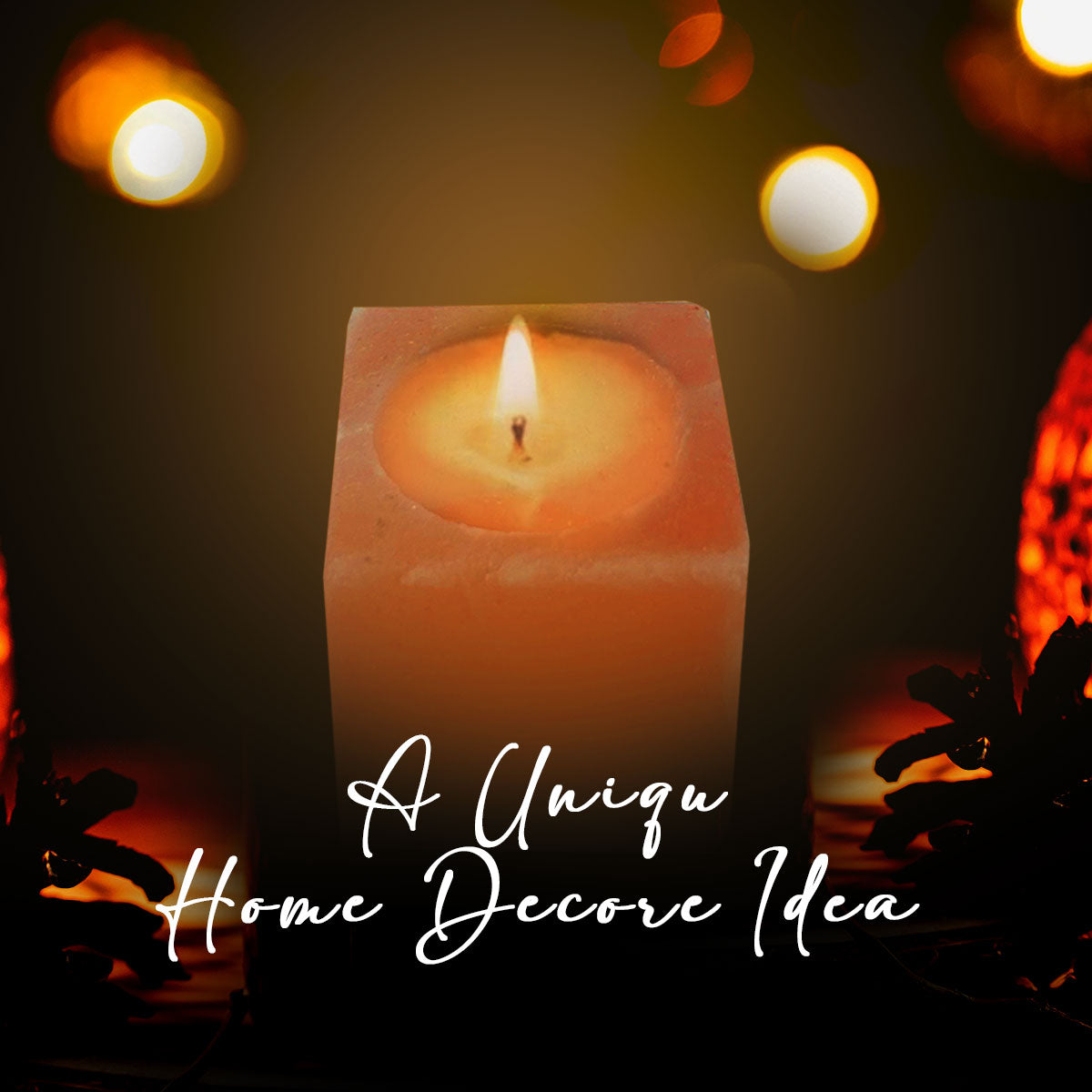 Himalayan Pink Salt Tea Light Holder - Natural Candle Holder