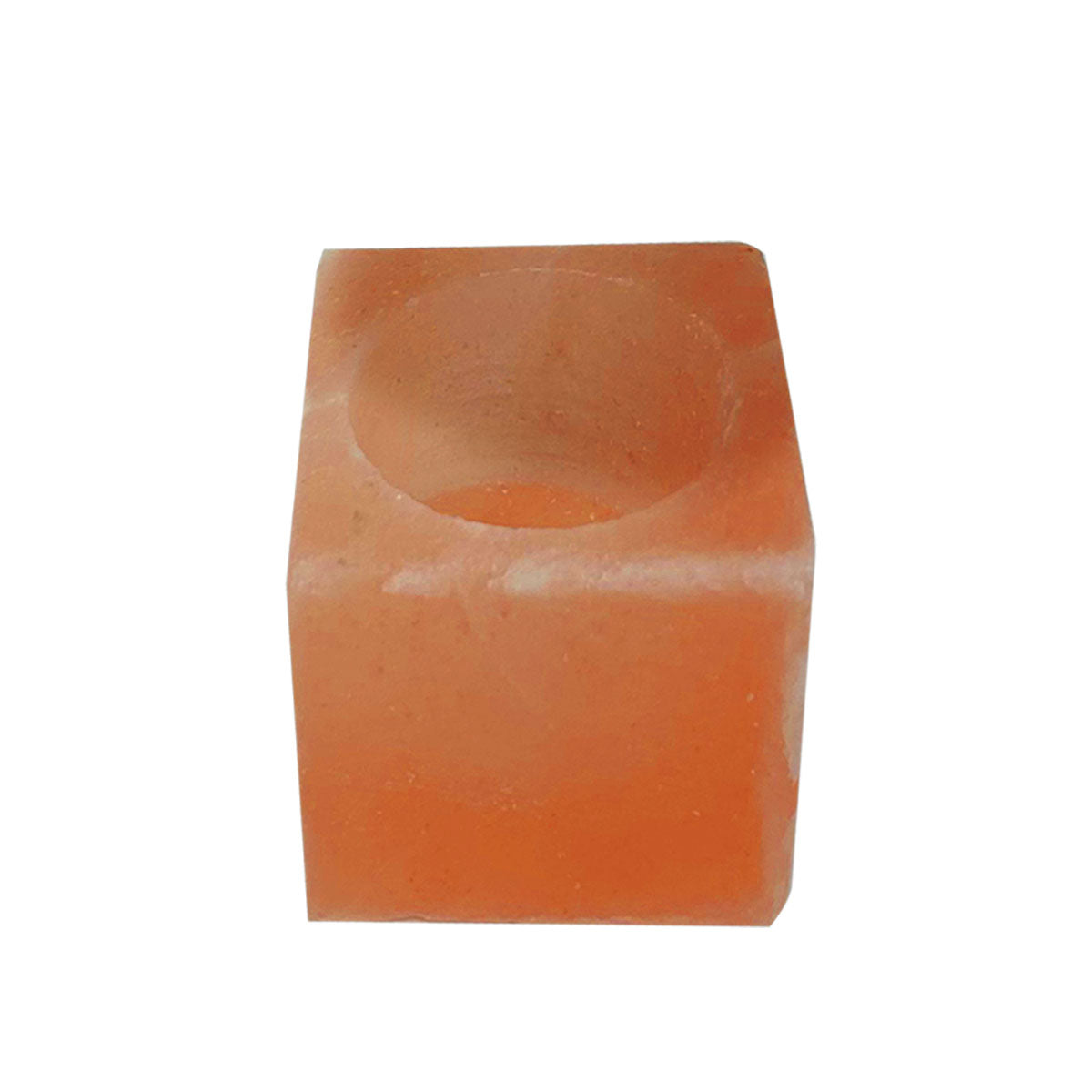 Himalayan Pink Salt Tea Light Holder - Natural Candle Holder