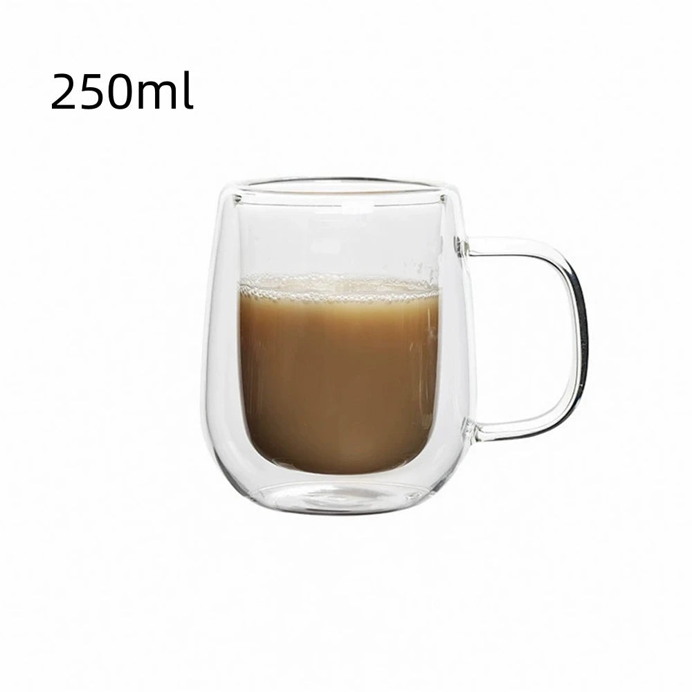 ThermaClear Double Wall Glass Mug