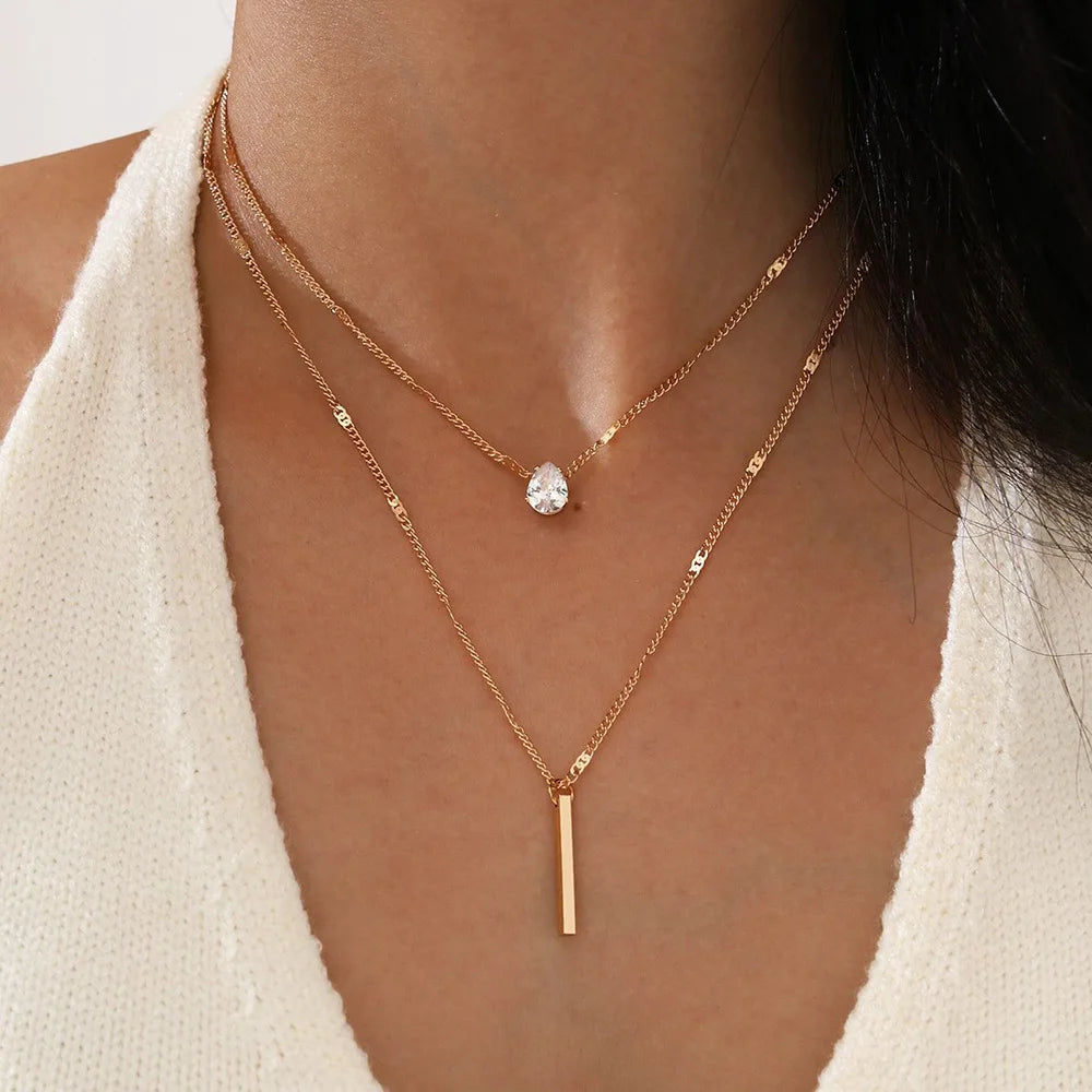 Zircon Elegance Necklace
