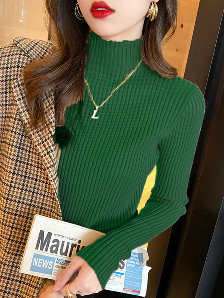 LuxeKnit Turtleneck