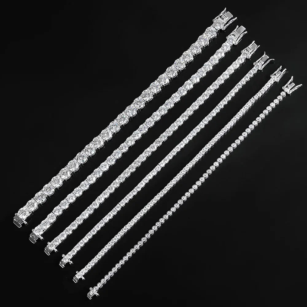 VividVow Moissanite Tennis Bracelet