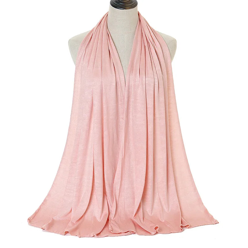 Modal Cotton Jersey Hijab Scarf 170x60cm