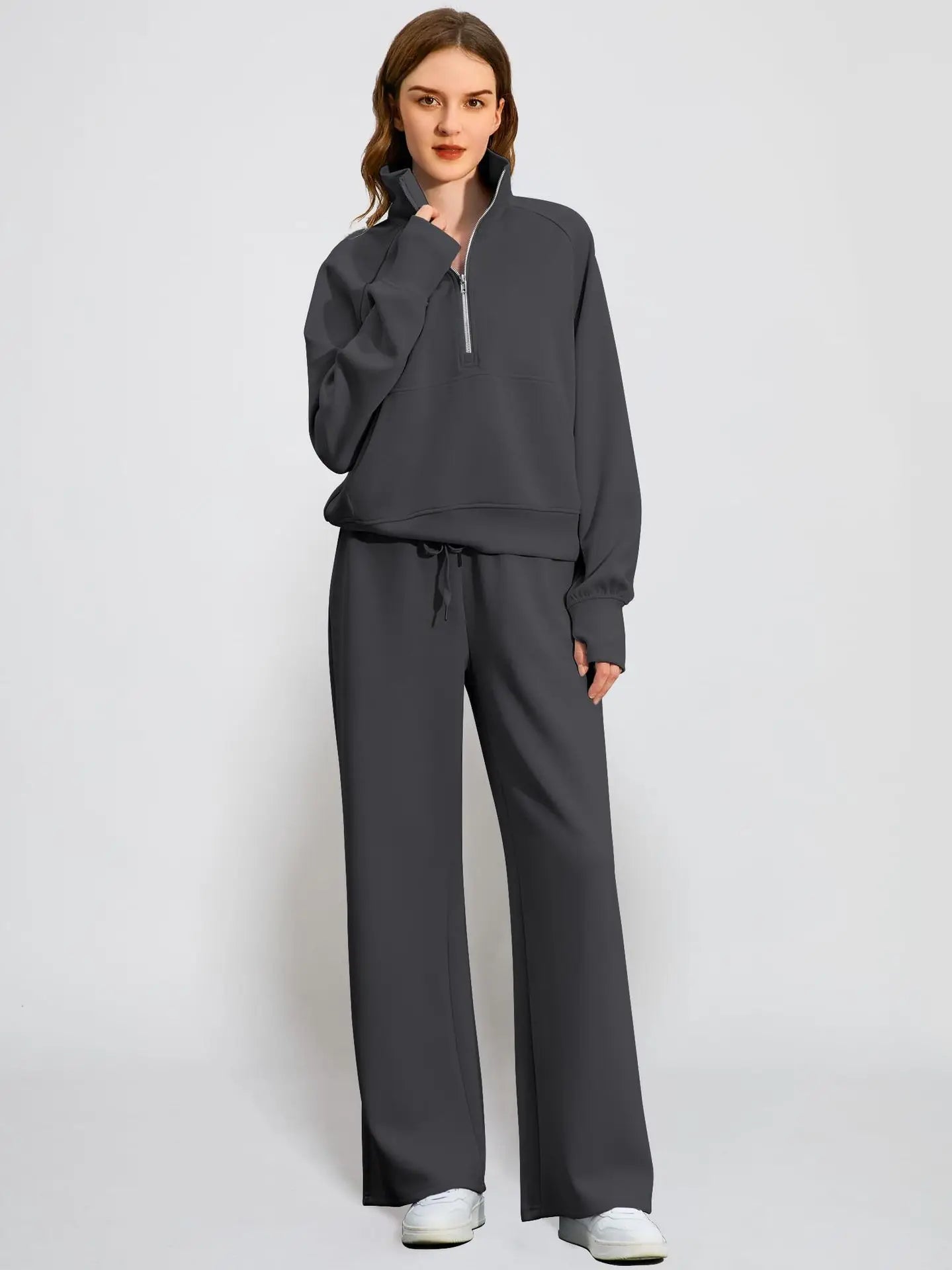 UrbanEase Half-Zip Lounge Set