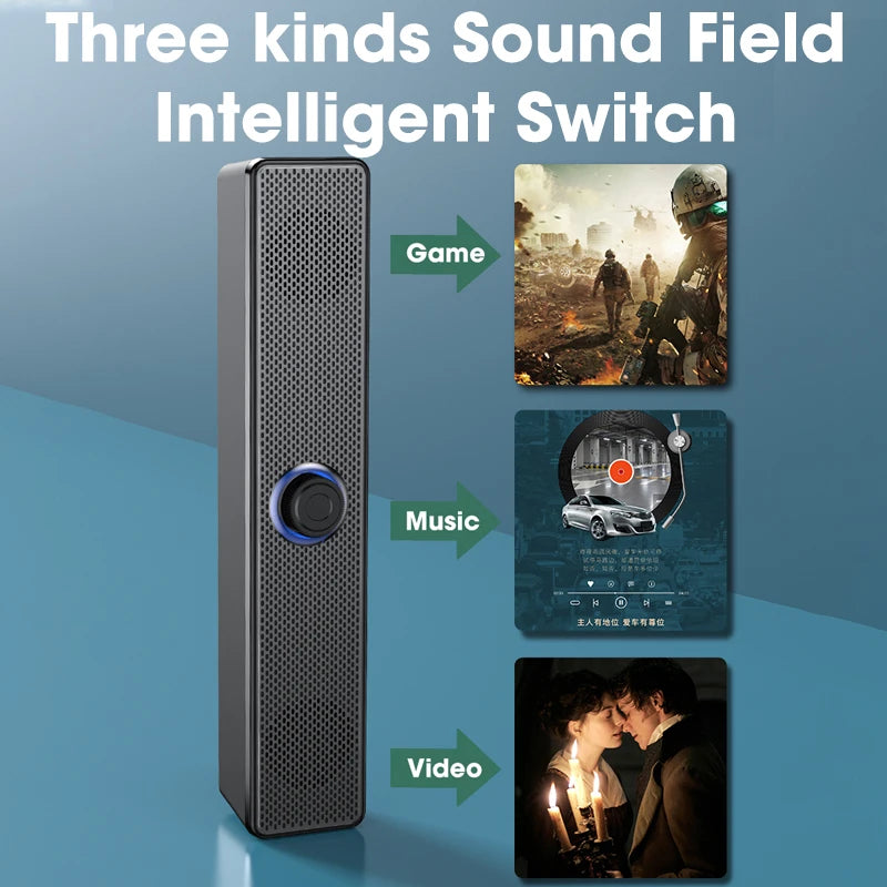 Computer Desktop High-quality Bluetooth Wired Dual-purpose High-volume Microphone Two-in-one Speaker