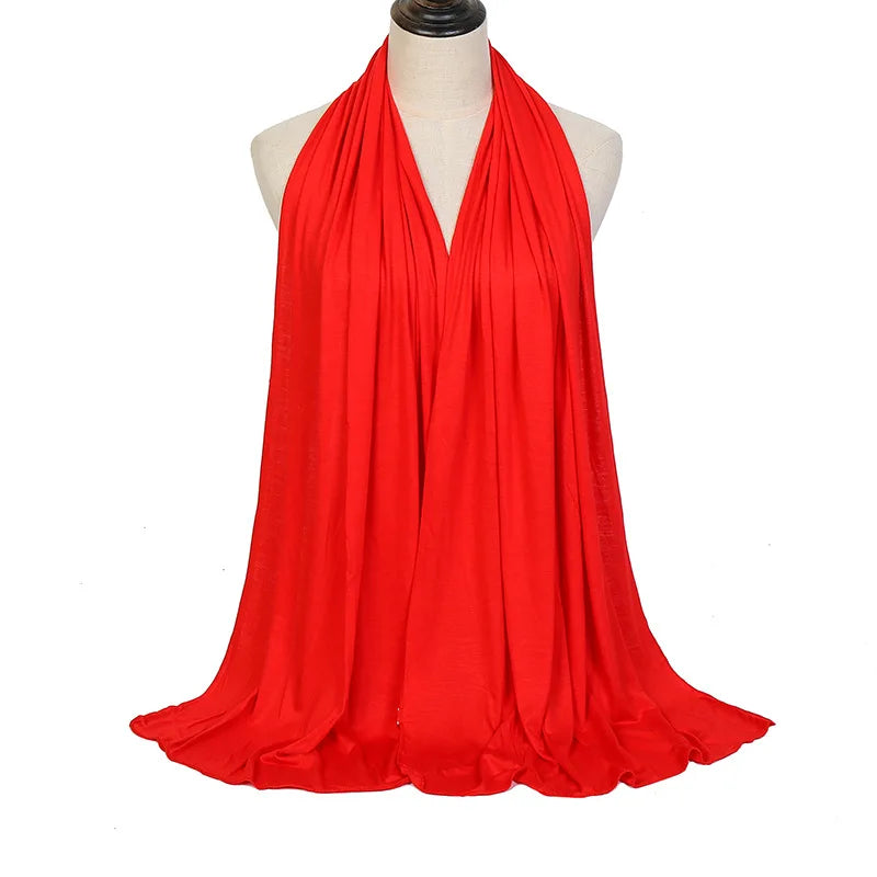 Modal Cotton Jersey Hijab Scarf 170x60cm