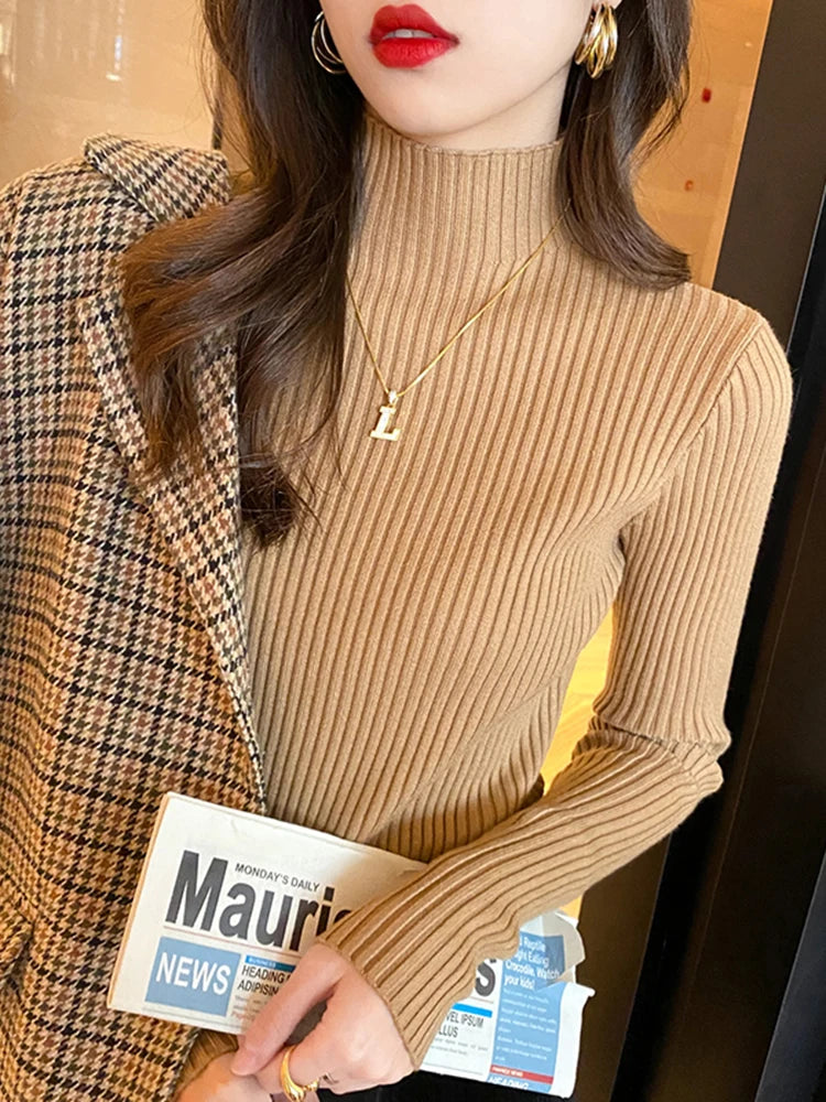 LuxeKnit Turtleneck