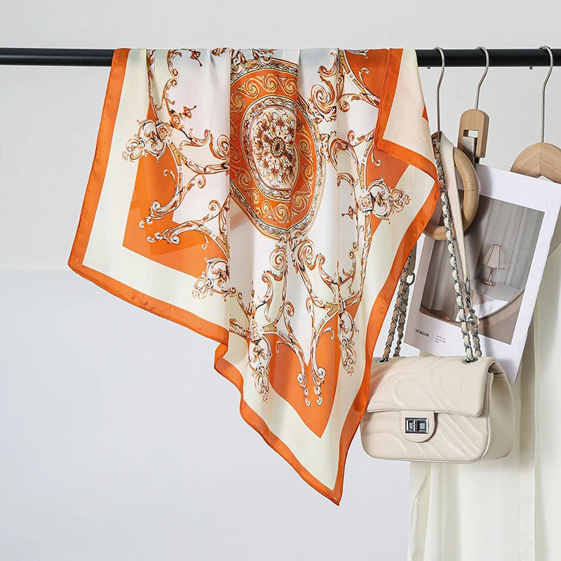 ✨ SilkAura Luxe Scarf