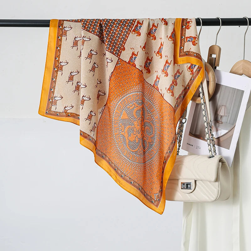 ✨ SilkAura Luxe Scarf