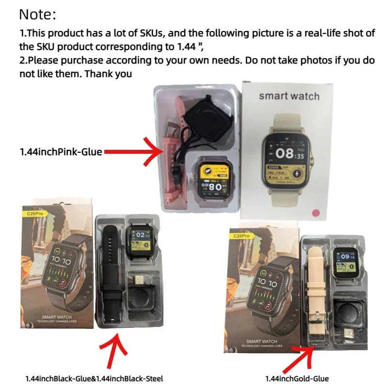 PHONEPACE Active Call & Fitness Smartwatch