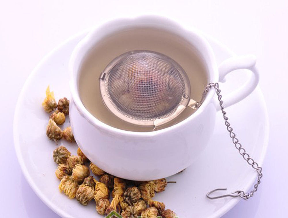 Stainless Steel Tea Ball Mesh Infuser - BUY 1 - GET 1 FREE (2 inch Diameter)